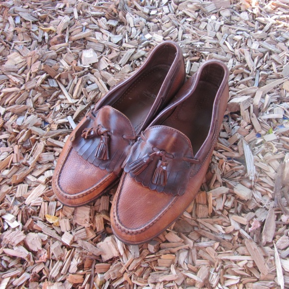 Allen Edmonds Other - Allen Edmonds Brown Tassel Loafer Driving Shoes